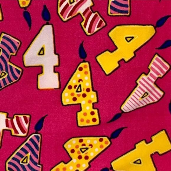 LuLaRoe Leggings One Size OS Birthday - Picture 2 of 2